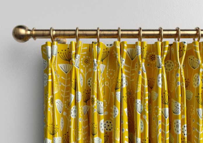 Bergen, Ochre - Made to Measure Curtains - Image 10